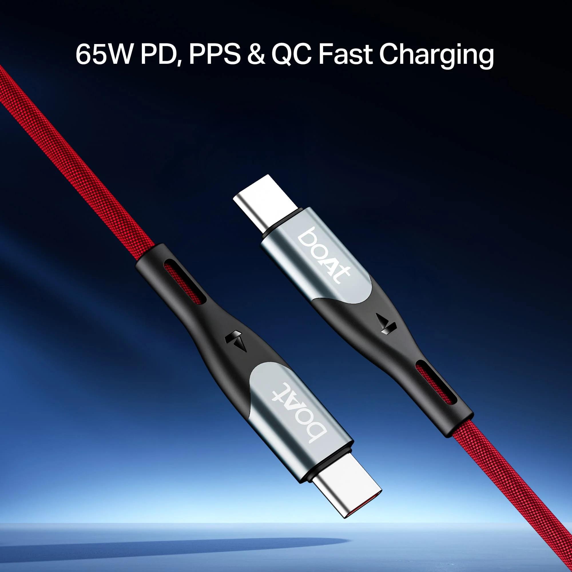 boAt Type C to C 65W Cable | Fast Charging Cable with 65W Output, 480 Mbps Data Sync & Nylon Braided Skin - Image 17