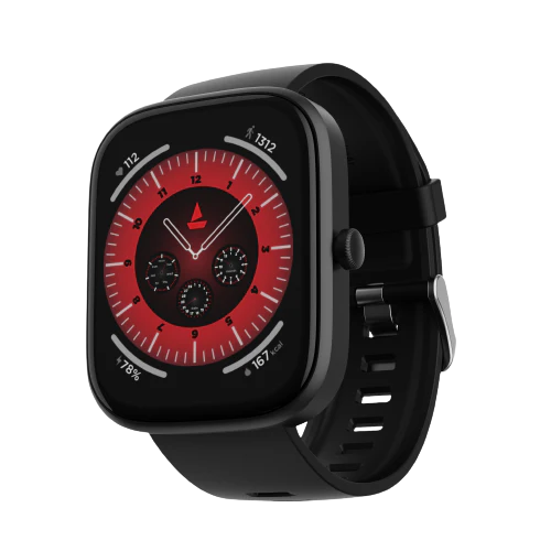 boAt Ultima Chronos | Smartwatch with 1.96" (4.97cm) AMOLED Display, BT Calling, Crest OS+, 100+ Watch Faces - Image 3