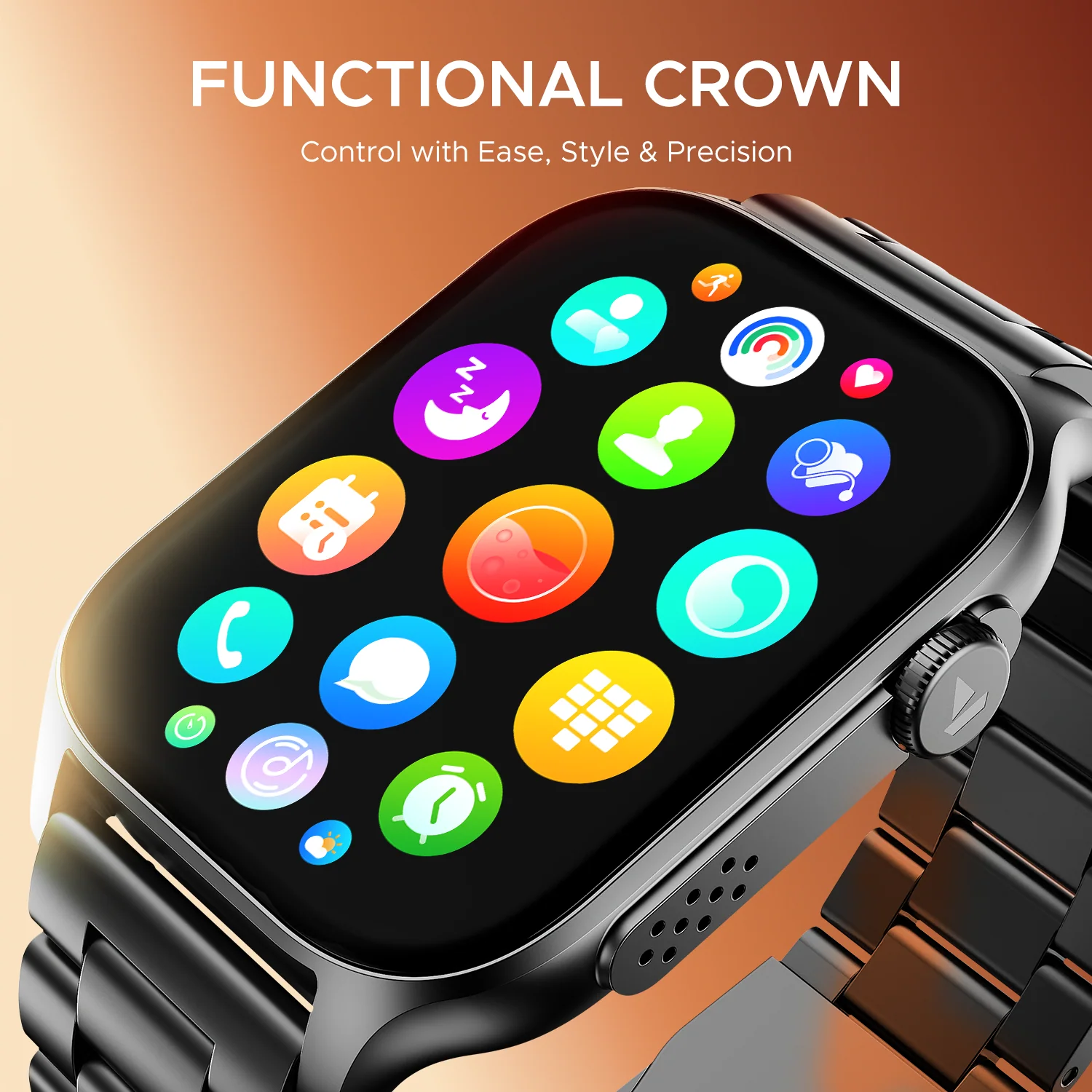 boAt Ultima Ember | Smartwatch with 1.96" AMOLED Display, Cloud Watch Faces, Functional Crown, BT Calling - Image 15