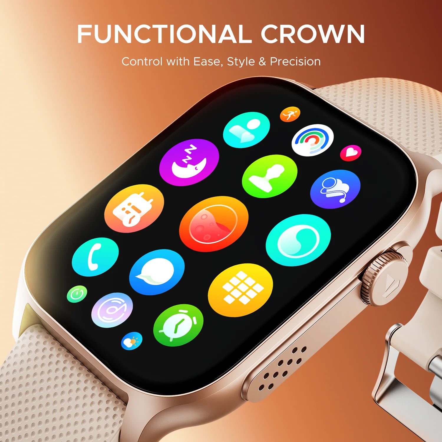 boAt Ultima Ember | Smartwatch with 1.96" AMOLED Display, Cloud Watch Faces, Functional Crown, BT Calling - Image 27