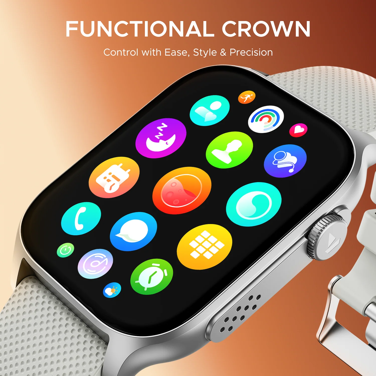 boAt Ultima Ember | Smartwatch with 1.96" AMOLED Display, Cloud Watch Faces, Functional Crown, BT Calling - Image 33