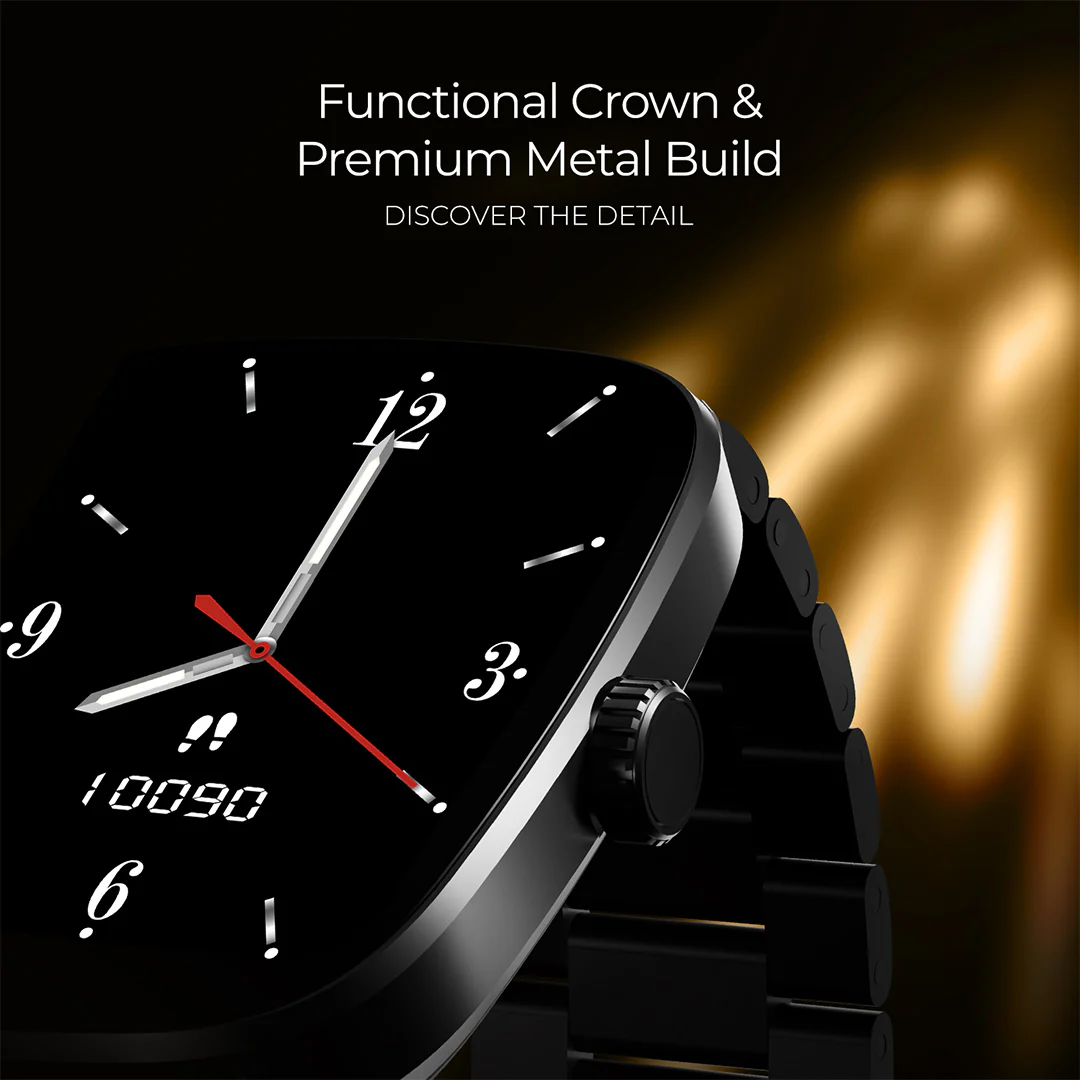 boAt Ultima Regal | Smartwatch with 2.01" Amoled Display, BT Calling, boAt Crest App, Multiple Sports Modes - Image 7