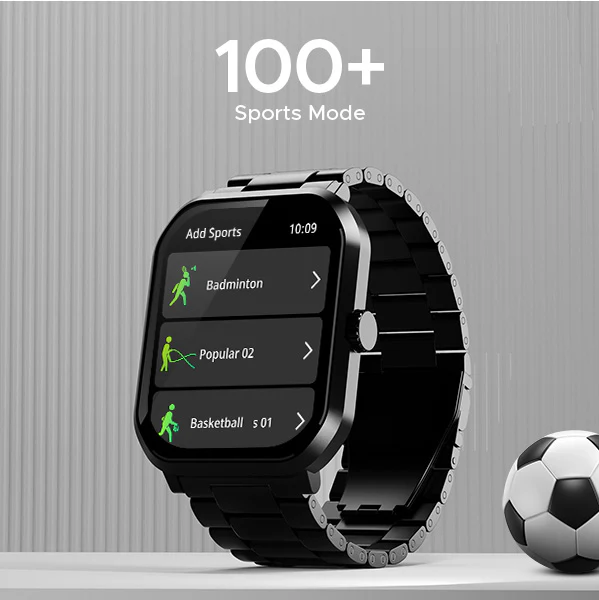boAt Ultima Select | Smartwatch with 2.01" (5.10 cms) AMOLED Display, 100+ Watch Faces, 100+ Sports Modes - Image 8