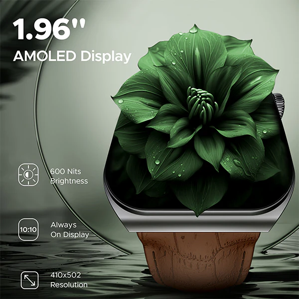 boAt Ultima Vogue | Smartwatch with 1.96" (4.97cm) AMOLED Display, BT Calling, 100+ Watch Faces, 100+ Active Modes - Image 16