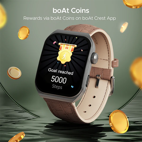 boAt Ultima Vogue | Smartwatch with 1.96" (4.97cm) AMOLED Display, BT Calling, 100+ Watch Faces, 100+ Active Modes - Image 19