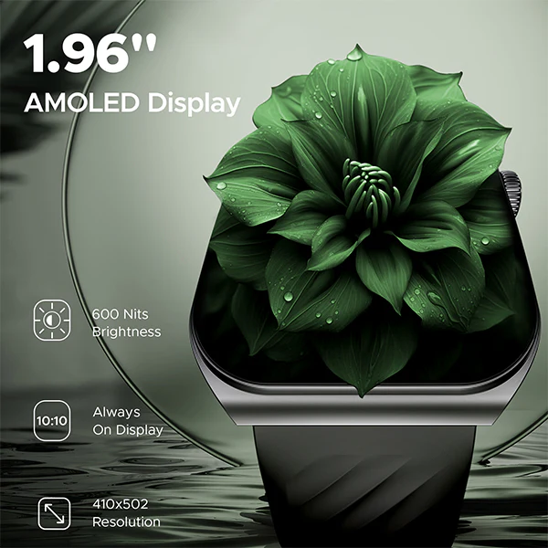boAt Ultima Vogue | Smartwatch with 1.96" (4.97cm) AMOLED Display, BT Calling, 100+ Watch Faces, 100+ Active Modes - Image 24
