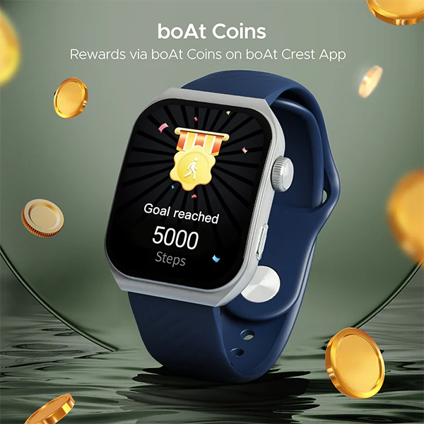 boAt Ultima Vogue | Smartwatch with 1.96" (4.97cm) AMOLED Display, BT Calling, 100+ Watch Faces, 100+ Active Modes - Image 44