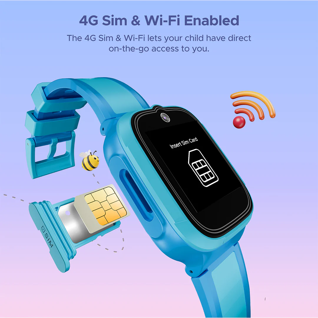 boAt Wanderer Smart | Premium Kids Smartwatch with 4G SIM and Wi-Fi Enabled, In-Built GPS, SOS Alerts, Geo Fencing - Image 18
