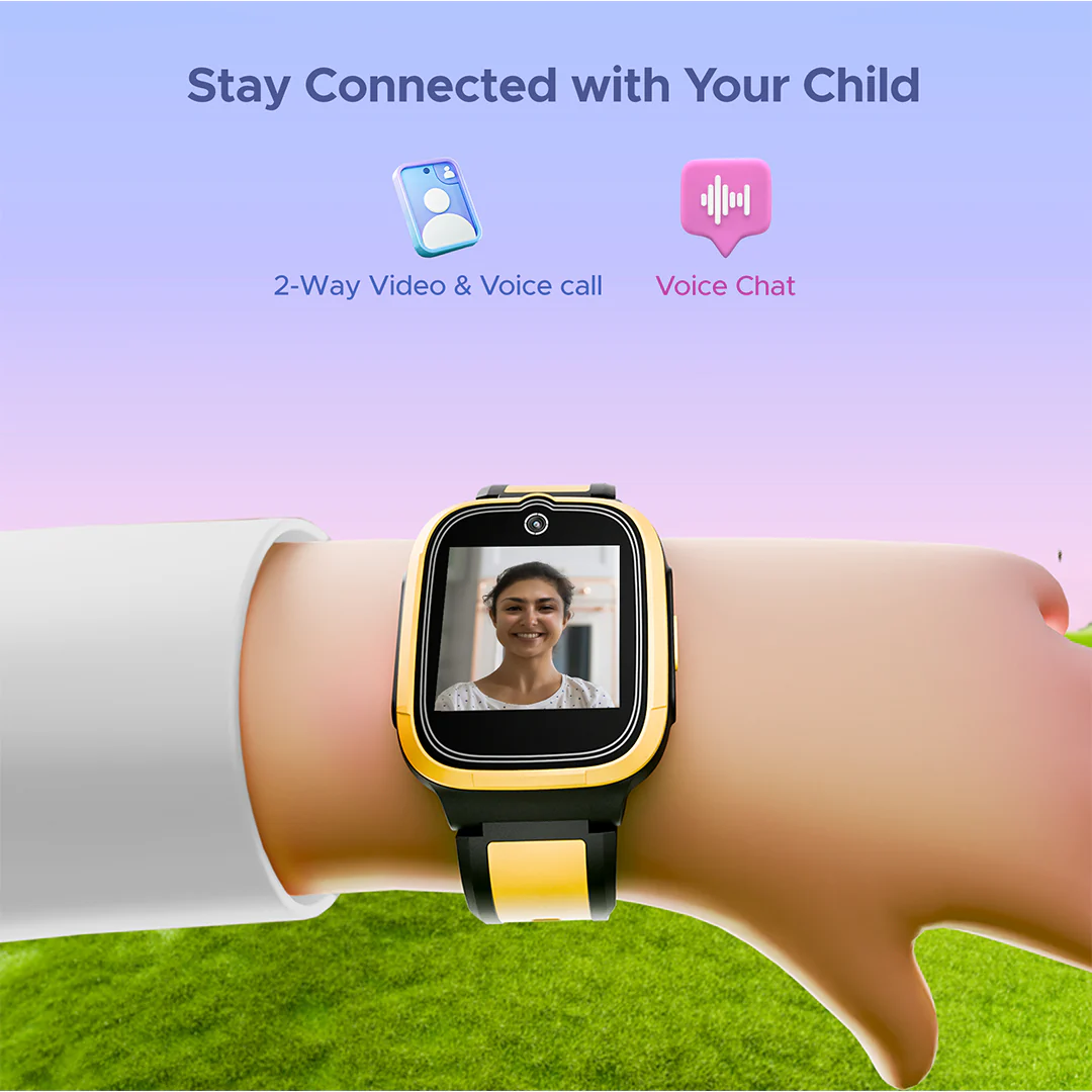 boAt Wanderer Smart | Premium Kids Smartwatch with 4G SIM and Wi-Fi Enabled, In-Built GPS, SOS Alerts, Geo Fencing - Image 6