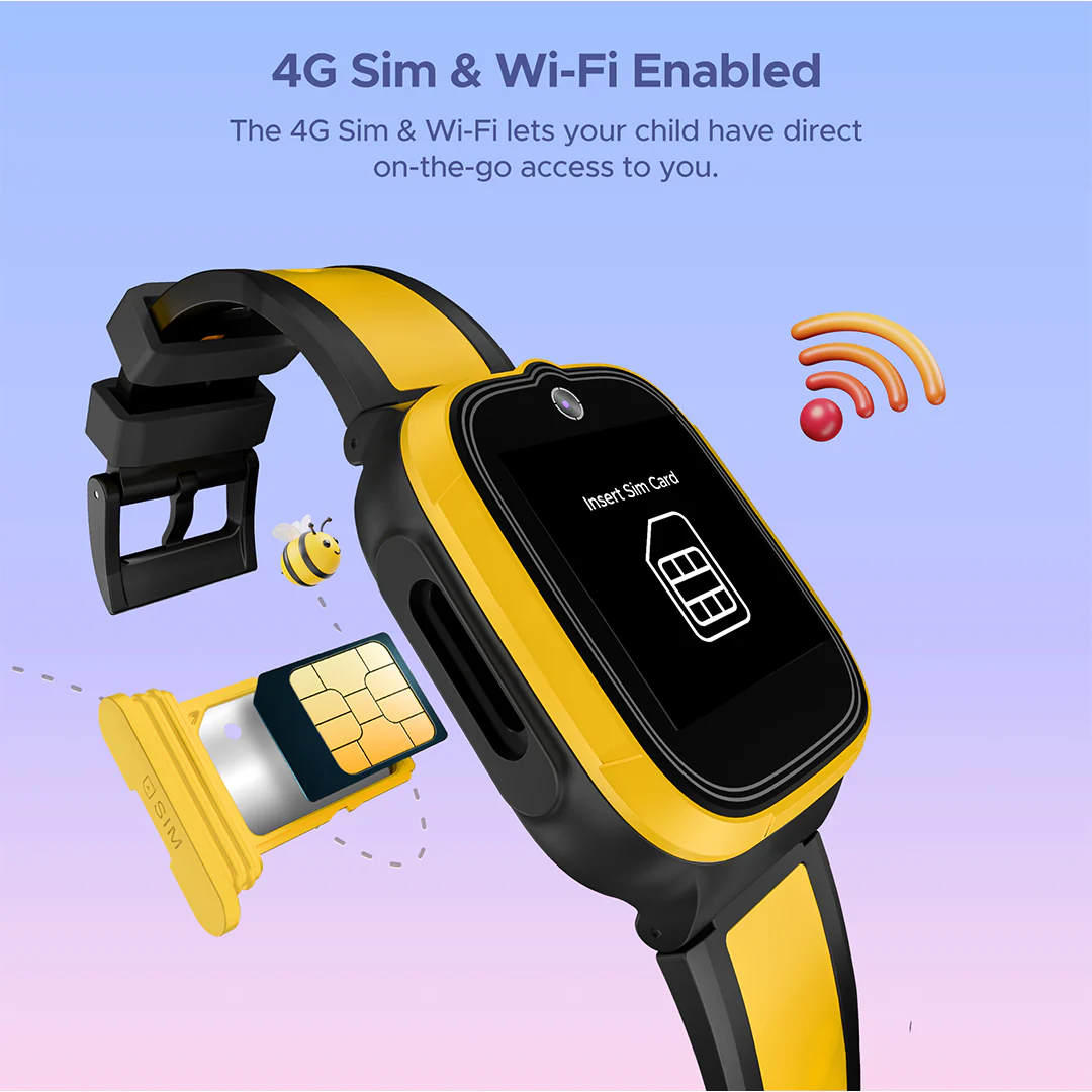 boAt Wanderer Smart | Premium Kids Smartwatch with 4G SIM and Wi-Fi Enabled, In-Built GPS, SOS Alerts, Geo Fencing - Image 7