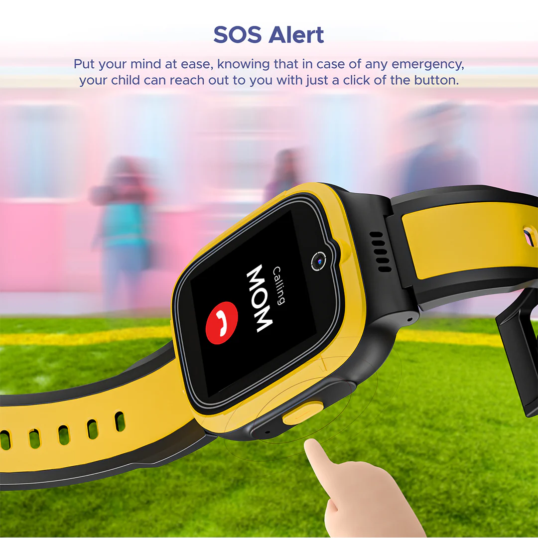 boAt Wanderer Smart | Premium Kids Smartwatch with 4G SIM and Wi-Fi Enabled, In-Built GPS, SOS Alerts, Geo Fencing - Image 8