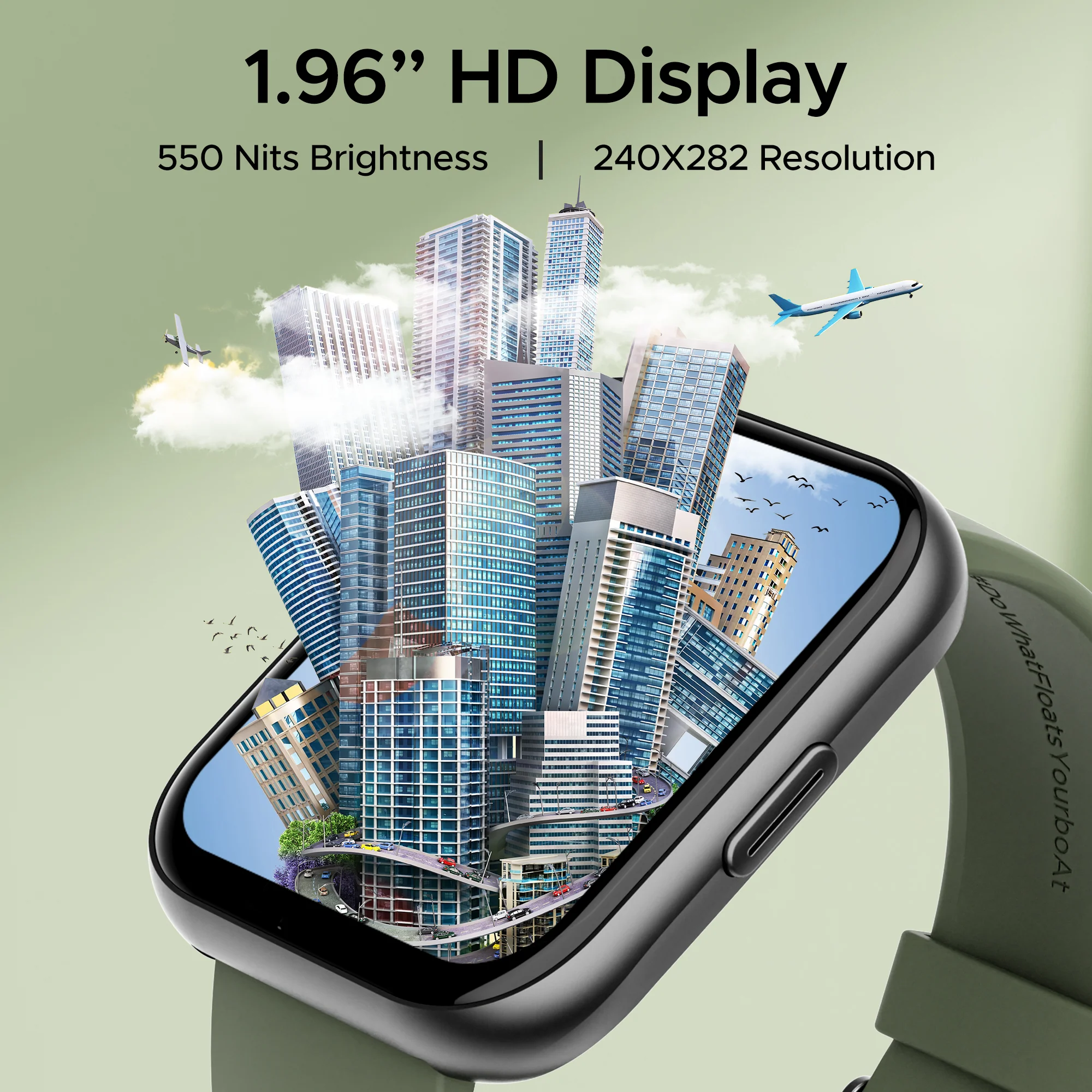 boAt Wave Active | Smart Watch with 1.96" (4.97 cm) HD Display, 700+ Active Modes, Crest App Health Ecosystem - Image 5