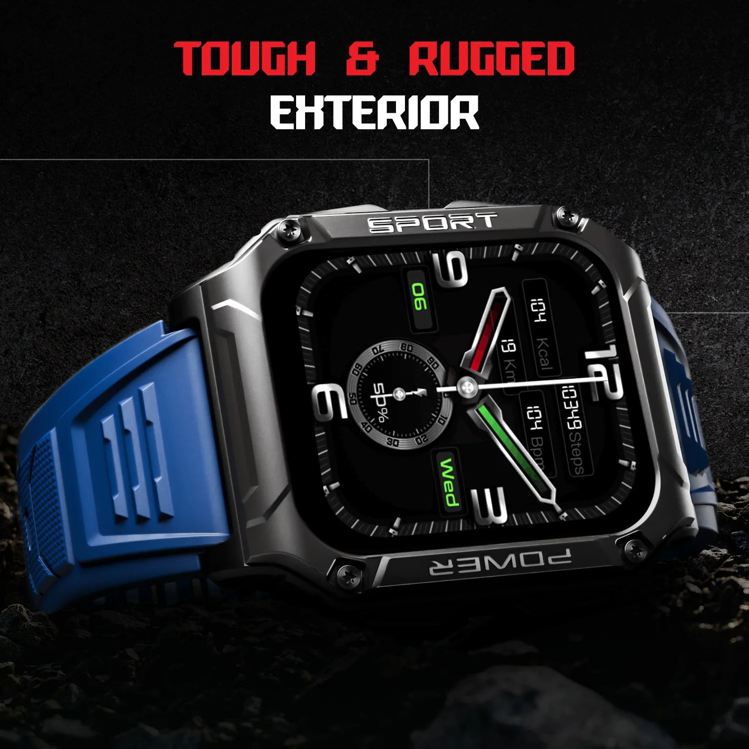 boAt Wave Armour 2 | Smartwatch with Bluetooth Calling, 1.96" (4.97cm) HD Display, 100+ Sports Mode, Up to 25 Days Battery - Image 19