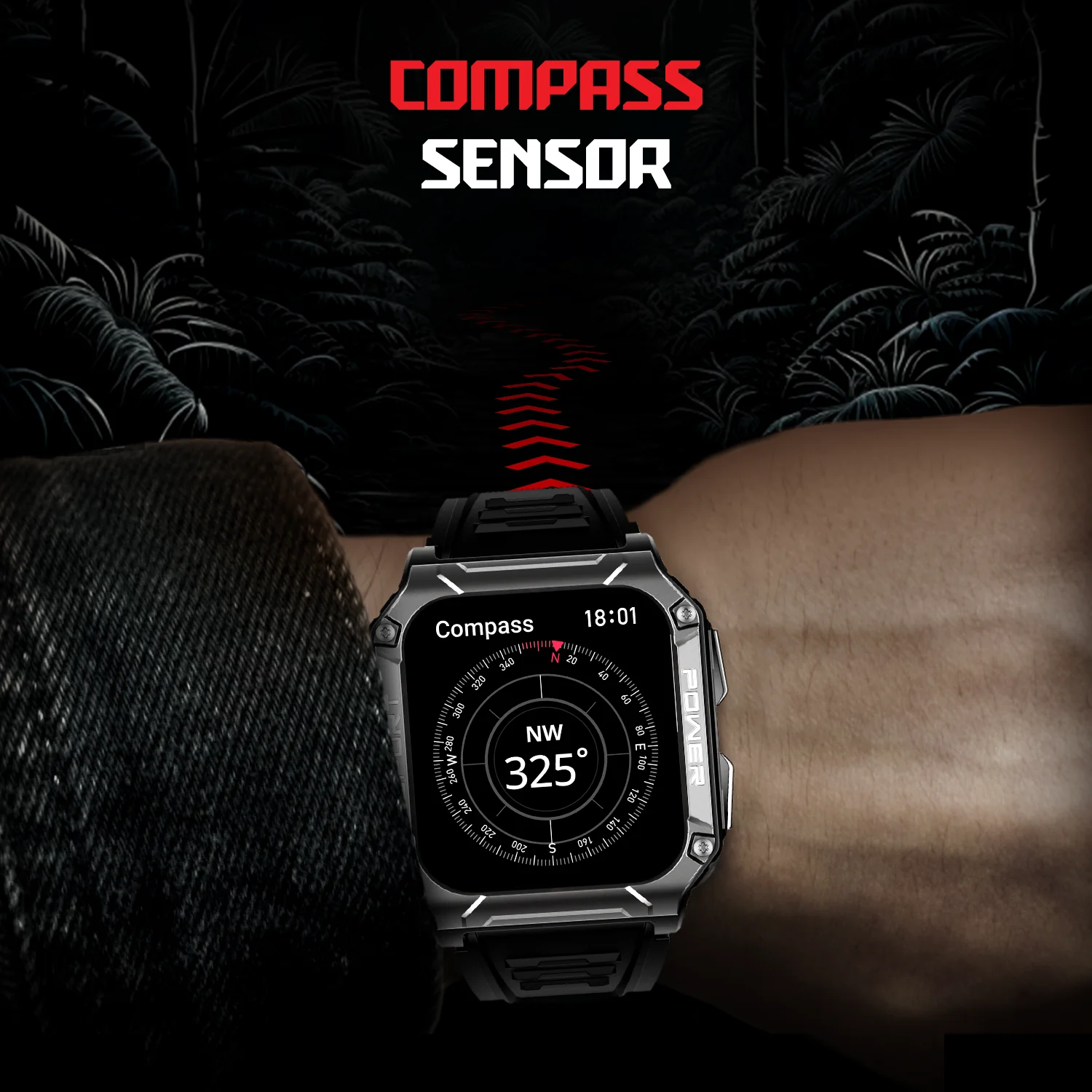 boAt Wave Armour 2 | Smartwatch with Bluetooth Calling, 1.96" (4.97cm) HD Display, 100+ Sports Mode, Up to 25 Days Battery - Image 5