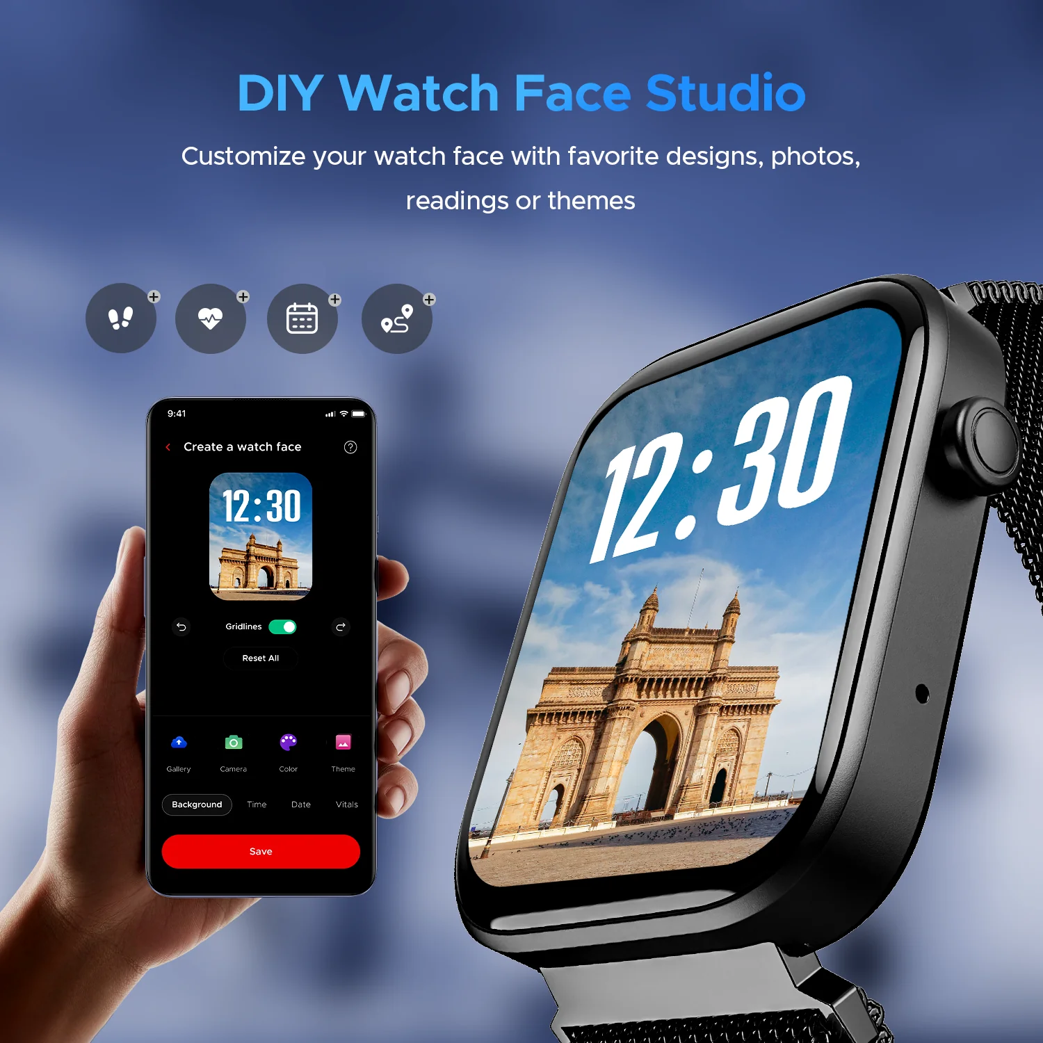boAt Wave Astra 3 | Smartwatch with built-in Map Navigation 1.83" HD Display, BT Calling, Powered by Crest+ OS, 700+ Active Mode - Image 33
