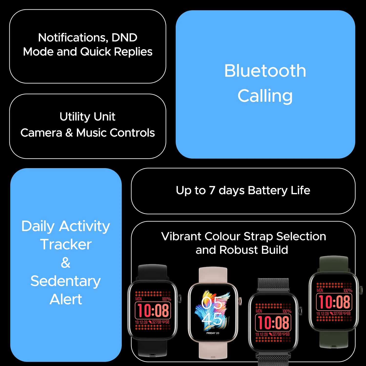 boAt Wave Astra 3 | Smartwatch with built-in Map Navigation 1.83" HD Display, BT Calling, Powered by Crest+ OS, 700+ Active Mode - Image 20