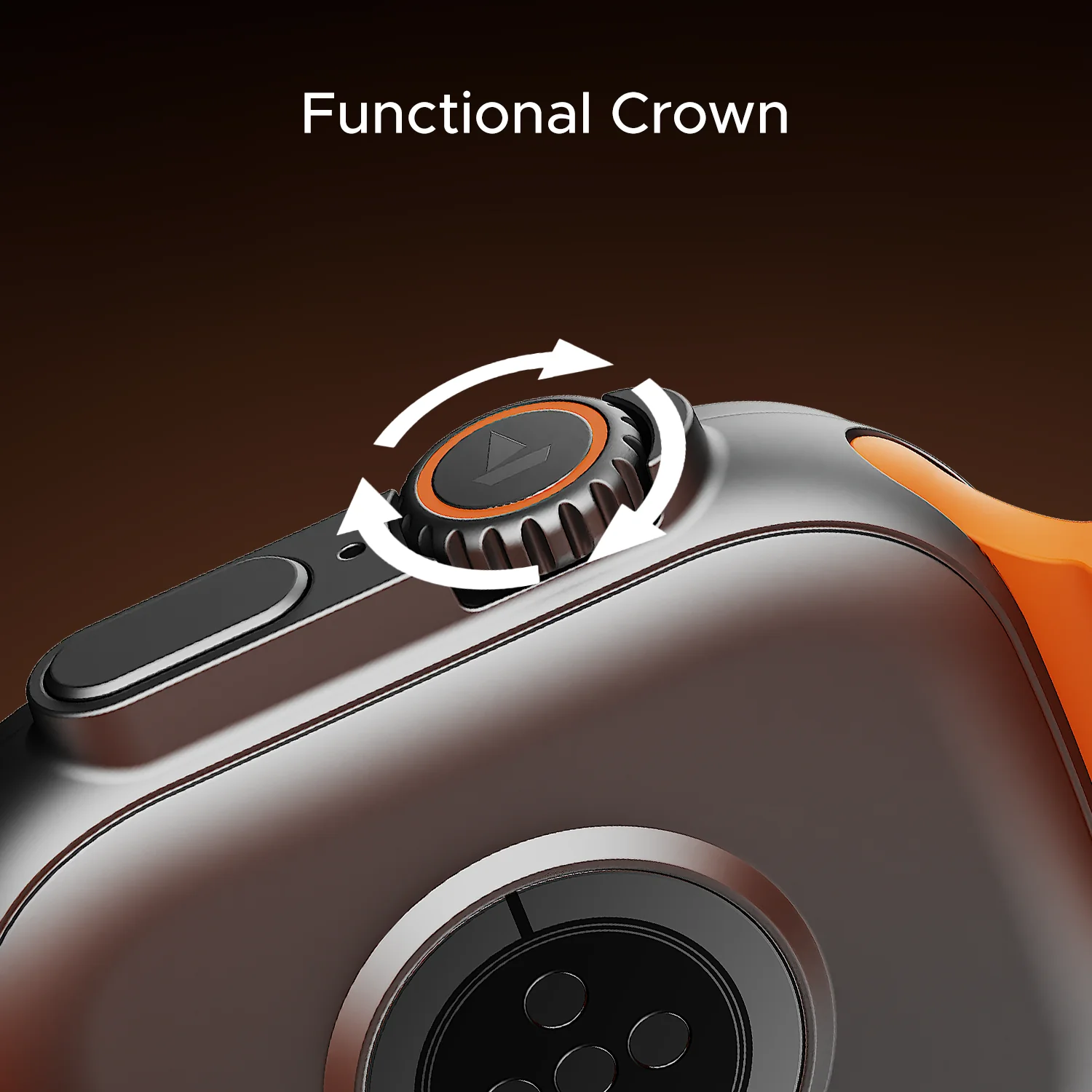 boAt Wave Aura | Smartwatch with 1.96" HD Display, 100+ Sports Modes, Functional Crown, Advanced BT Calling - Image 4