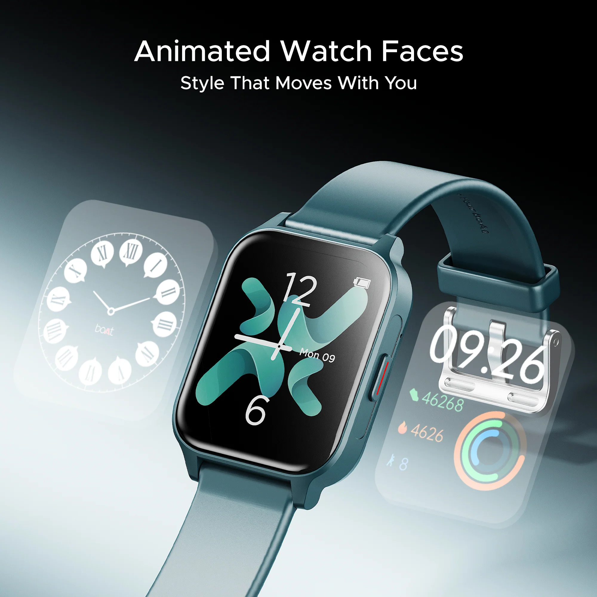 boAt Wave Call 2 Plus | Smartwatch with Bluetooth Calling, 1.96" HD Display, 100+ Sports Mode, Animated Watch Faces - Image 36