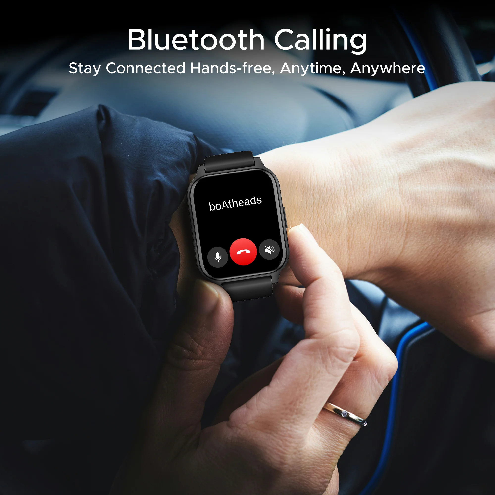 boAt Wave Call 2 Plus | Smartwatch with Bluetooth Calling, 1.96" HD Display, 100+ Sports Mode, Animated Watch Faces - Image 8