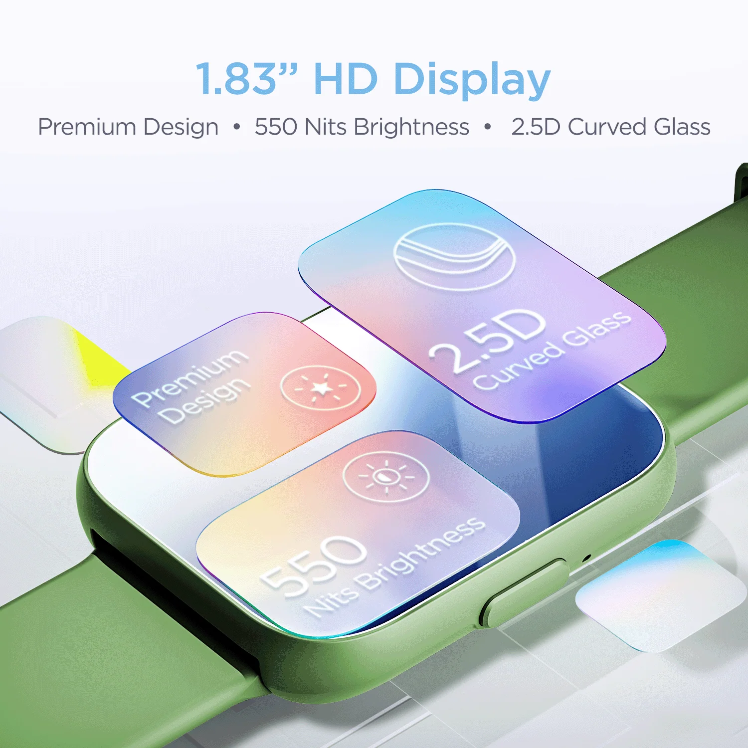boAt Wave Connect Plus | Smartwatch with Bluetooth Calling, 1.83" (4.64cm) HD Display, 10 Days Battery, ENx™ Algorithm - Image 15