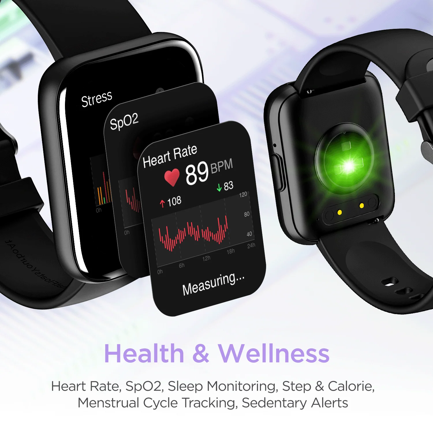 boAt Wave Connect Plus | Smartwatch with Bluetooth Calling, 1.83" (4.64cm) HD Display, 10 Days Battery, ENx™ Algorithm - Image 6