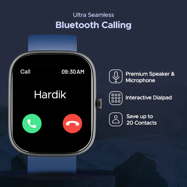 boAt Wave Convex | Smartwatch with 1.96" AMOLED Display, BT Calling, DIY Watch Face Studio, 700+ Active Modes - Image 13