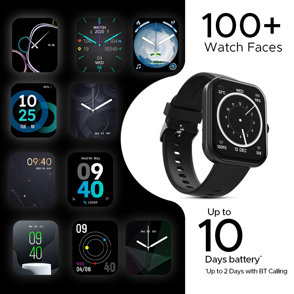 boAt Wave Cosmos Max | Smartwatch with 2" (5.08cm) Big HD Display, BT Calling, Custom Ringtones, 100+ Watch Faces, Vibrations & DND Mode - Image 5