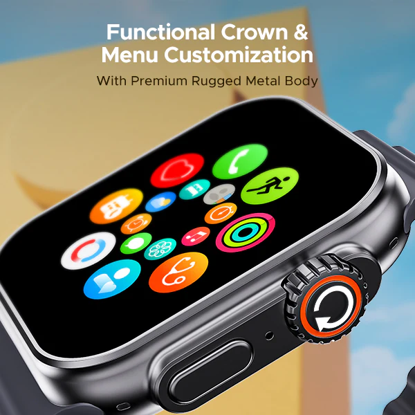 boAt Wave Elevate Pro | Smartwatch with 1.96" AMOLED Display, Premium Metal Body, Bluetooth Calling, IP67 Rating - Image 24