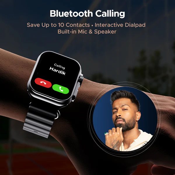 boAt Wave Elevate Pro | Smartwatch with 1.96" AMOLED Display, Premium Metal Body, Bluetooth Calling, IP67 Rating - Image 25