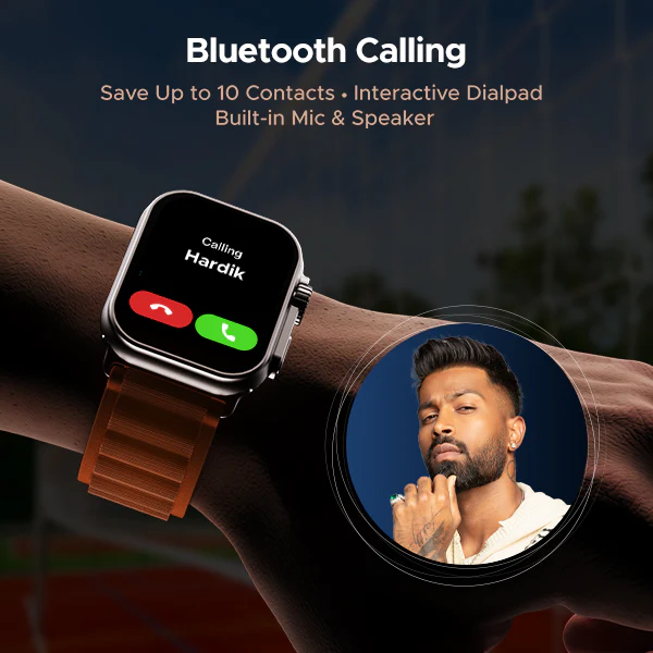boAt Wave Elevate Pro | Smartwatch with 1.96" AMOLED Display, Premium Metal Body, Bluetooth Calling, IP67 Rating - Image 7
