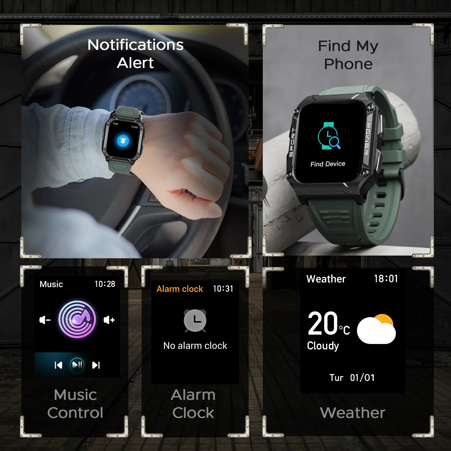 boAt Wave Force 2 | Smart Watch with 1.96" (4.97cm) HD Display, BT Calling, Built-in compass, SpO2 & Heart rate Monitoring - Image 11