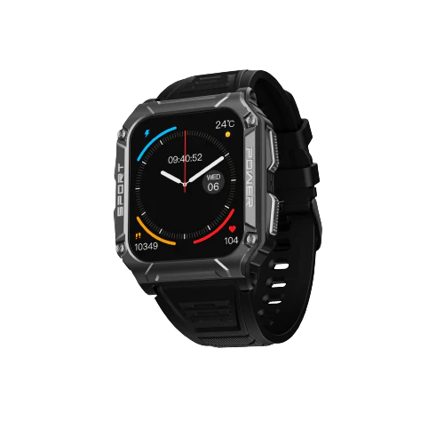 boAt Wave Force 2 | Smart Watch with 1.96" (4.97cm) HD Display, BT Calling, Built-in compass, SpO2 & Heart rate Monitoring - Image 4