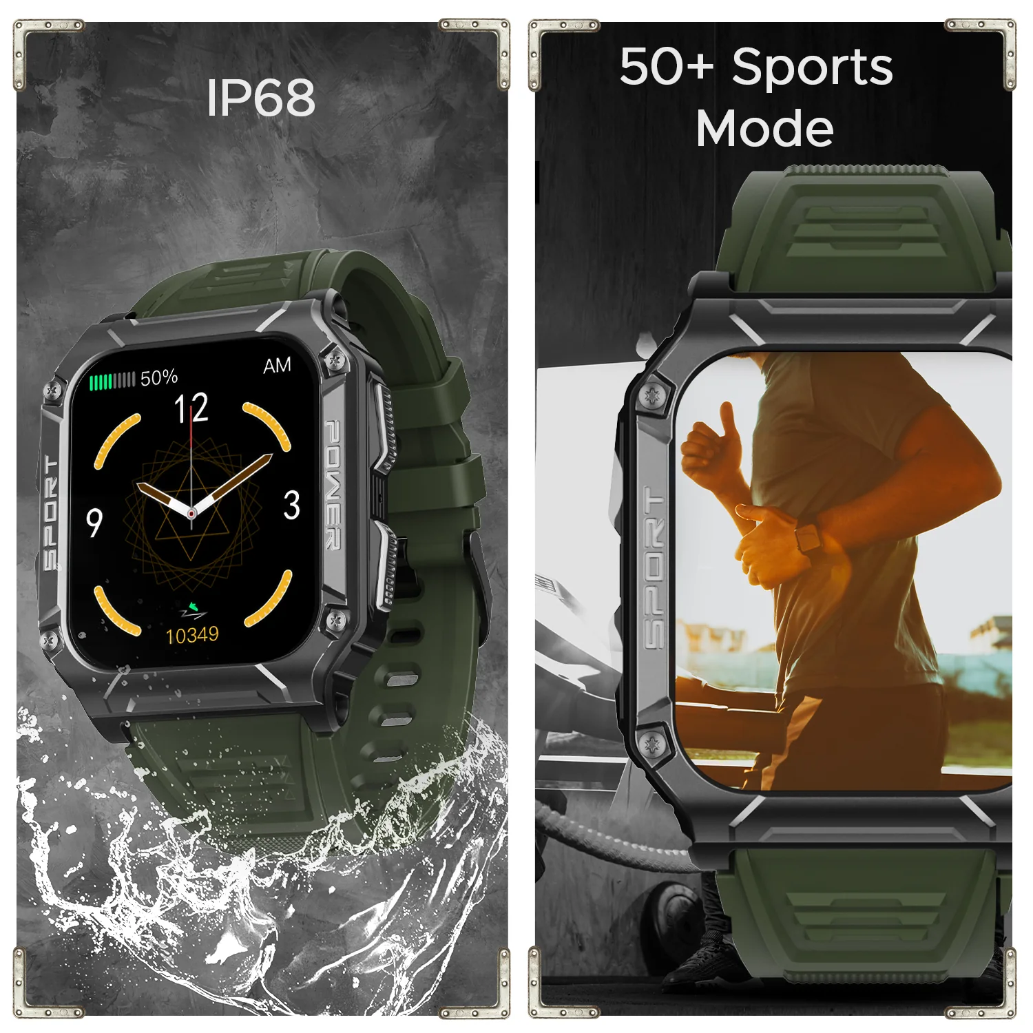 boAt Wave Force 2 | Smart Watch with 1.96" (4.97cm) HD Display, BT Calling, Built-in compass, SpO2 & Heart rate Monitoring - Image 6