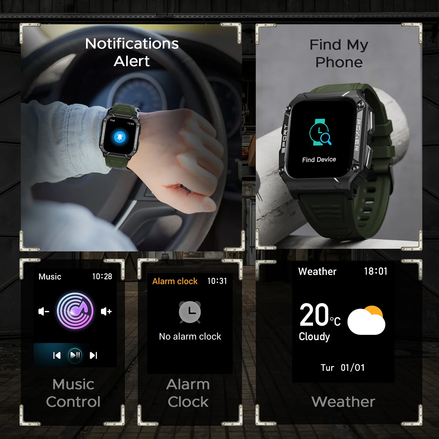 boAt Wave Force 2 | Smart Watch with 1.96" (4.97cm) HD Display, BT Calling, Built-in compass, SpO2 & Heart rate Monitoring - Image 7