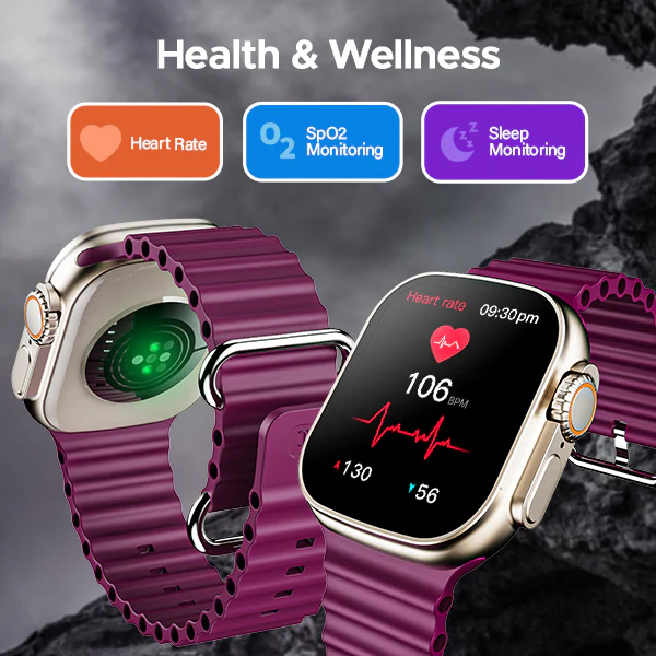 boAt Wave Genesis | Smartwatch with 1.96" (4.97cm) Big HD Display, BT Calling, Luxurious Metal Body, Functional Crown - Image 12