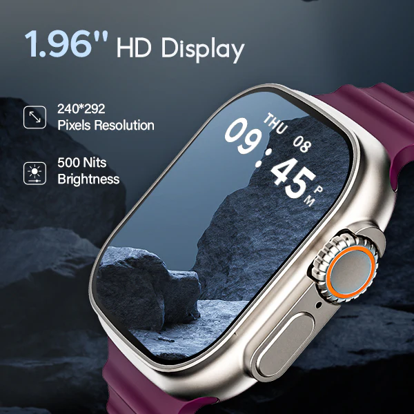boAt Wave Genesis | Smartwatch with 1.96" (4.97cm) Big HD Display, BT Calling, Luxurious Metal Body, Functional Crown - Image 14