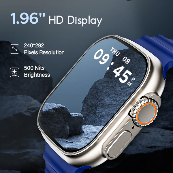 boAt Wave Genesis | Smartwatch with 1.96" (4.97cm) Big HD Display, BT Calling, Luxurious Metal Body, Functional Crown - Image 19