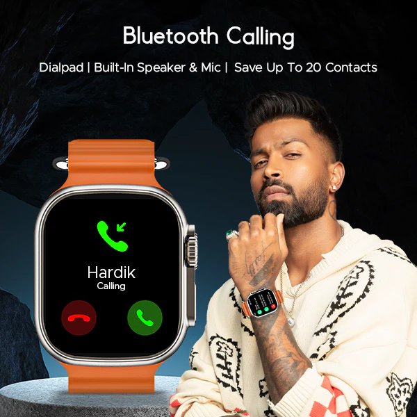 boAt Wave Genesis | Smartwatch with 1.96" (4.97cm) Big HD Display, BT Calling, Luxurious Metal Body, Functional Crown - Image 20