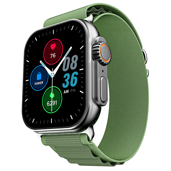 boAt Wave Genesis Pro | Smartwatch with 1.96" AMOLED Display, Premium Metal Body, Bluetooth Calling, SpO2 Monitoring - Image 3