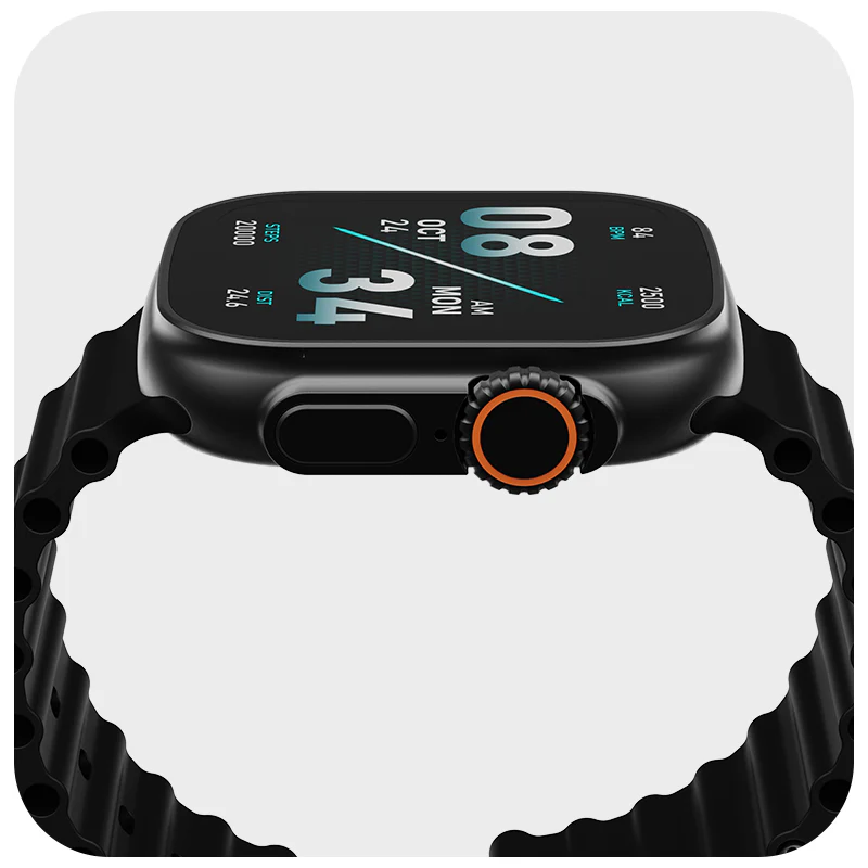 boAt Wave Glory | Smartwatch with 1.96"(4.97 cms) HD Display, BT Calling,  100+ Sports Modes, Premium Metal Body - Image 7