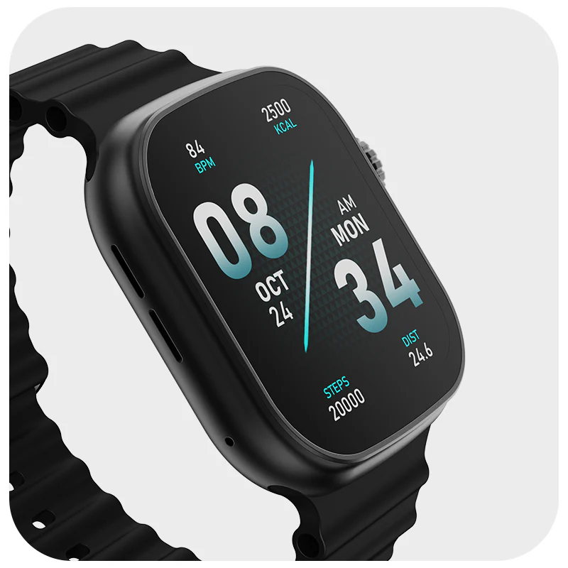 boAt Wave Glory | Smartwatch with 1.96"(4.97 cms) HD Display, BT Calling,  100+ Sports Modes, Premium Metal Body - Image 8