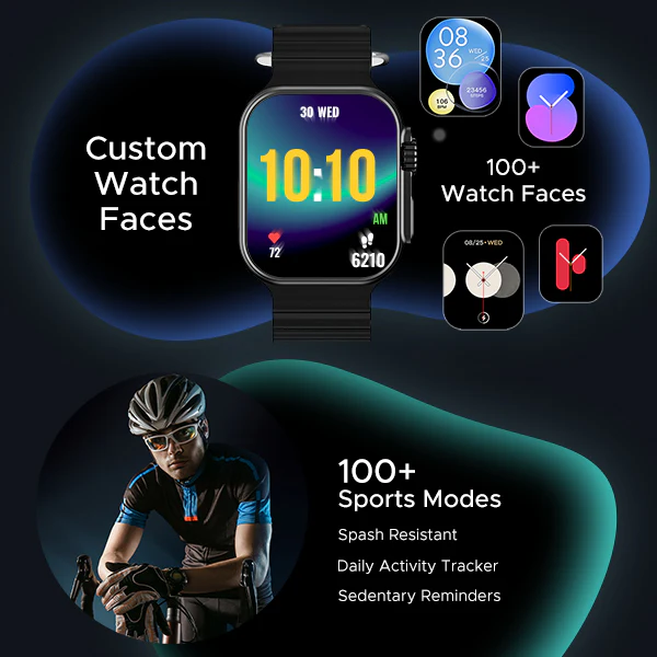 boAt Wave Glory Pro | Smartwatch with 1.96" AMOLED Display, Premium Metal Body, Bluetooth Calling, SpO2 monitoring - Image 7