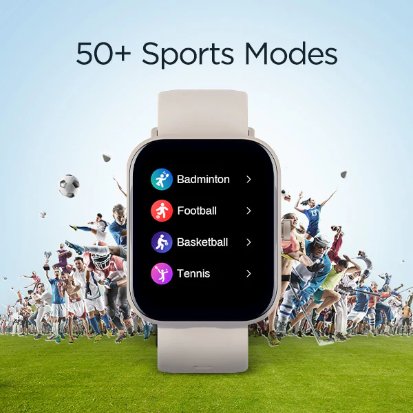 boAt Wave Hype | Smartwatch with 1.85" HD Display, 50+ Sports Modes, IP67 Dust & Water Resistance, SpO2 tracking - Image 16