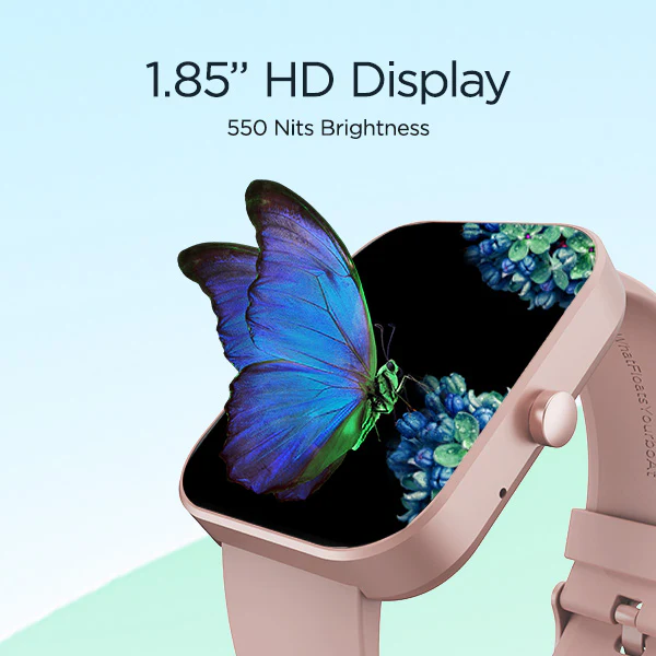 boAt Wave Hype | Smartwatch with 1.85" HD Display, 50+ Sports Modes, IP67 Dust & Water Resistance, SpO2 tracking - Image 6