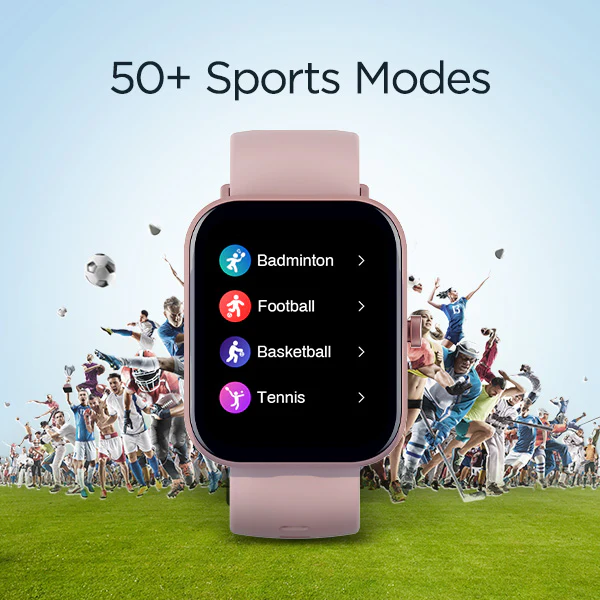 boAt Wave Hype | Smartwatch with 1.85" HD Display, 50+ Sports Modes, IP67 Dust & Water Resistance, SpO2 tracking - Image 8