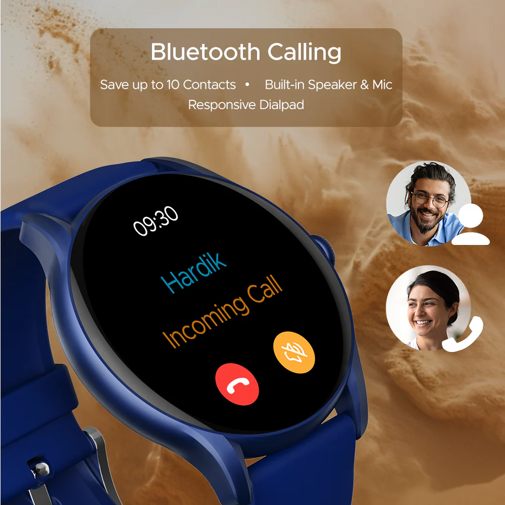 boAt Primia Ace | Smartwatch with 1.43" (3.63cm) Amoled Display, BT Calling, 100+ Sports Modes, Up to 10 Days Battery - Image 9