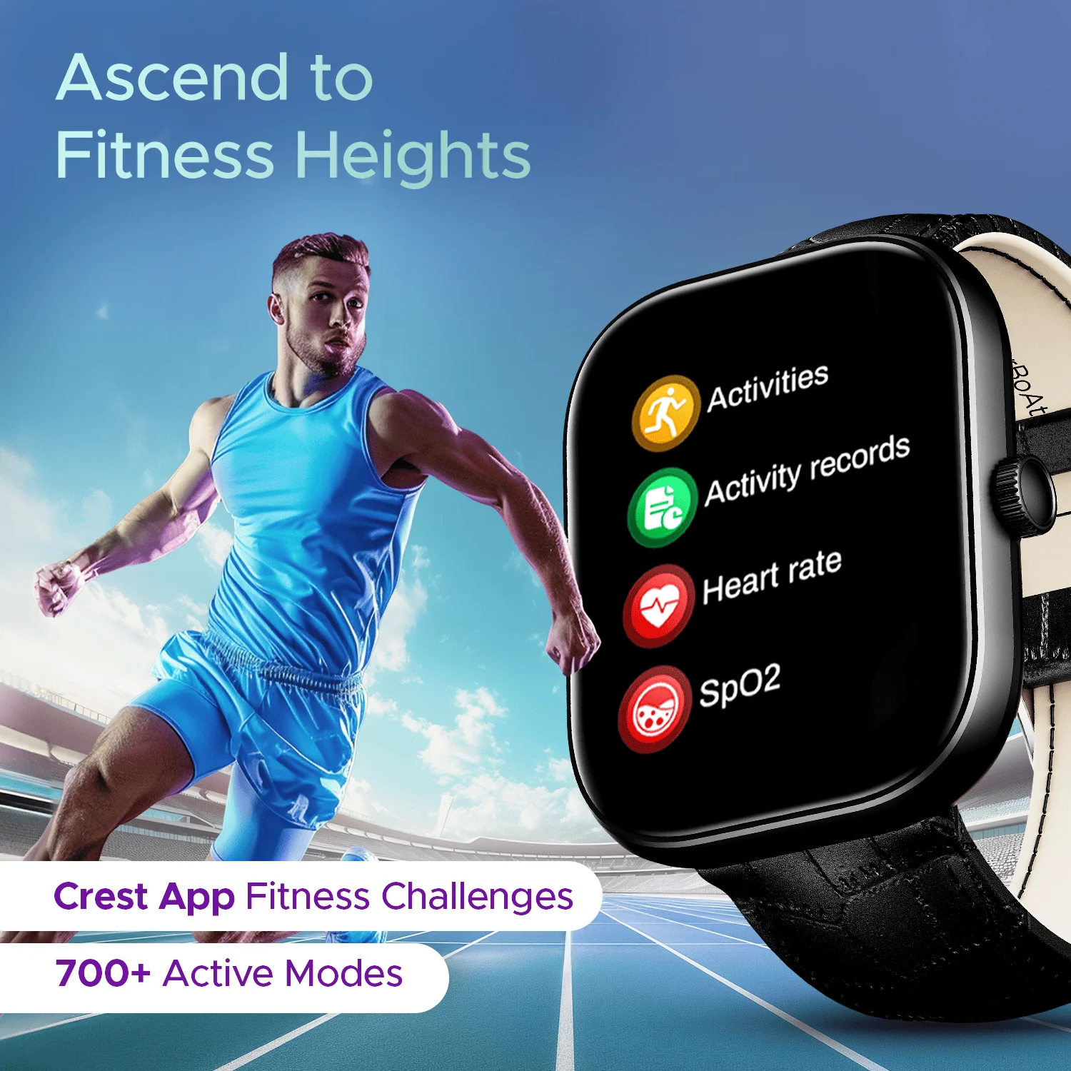 boAt Wave Sigma 3 | Smartwatch with 2.01' Display, BT Calling, 700+ Active Modes, Emergency SOS, Live Sports Updates - Image 60