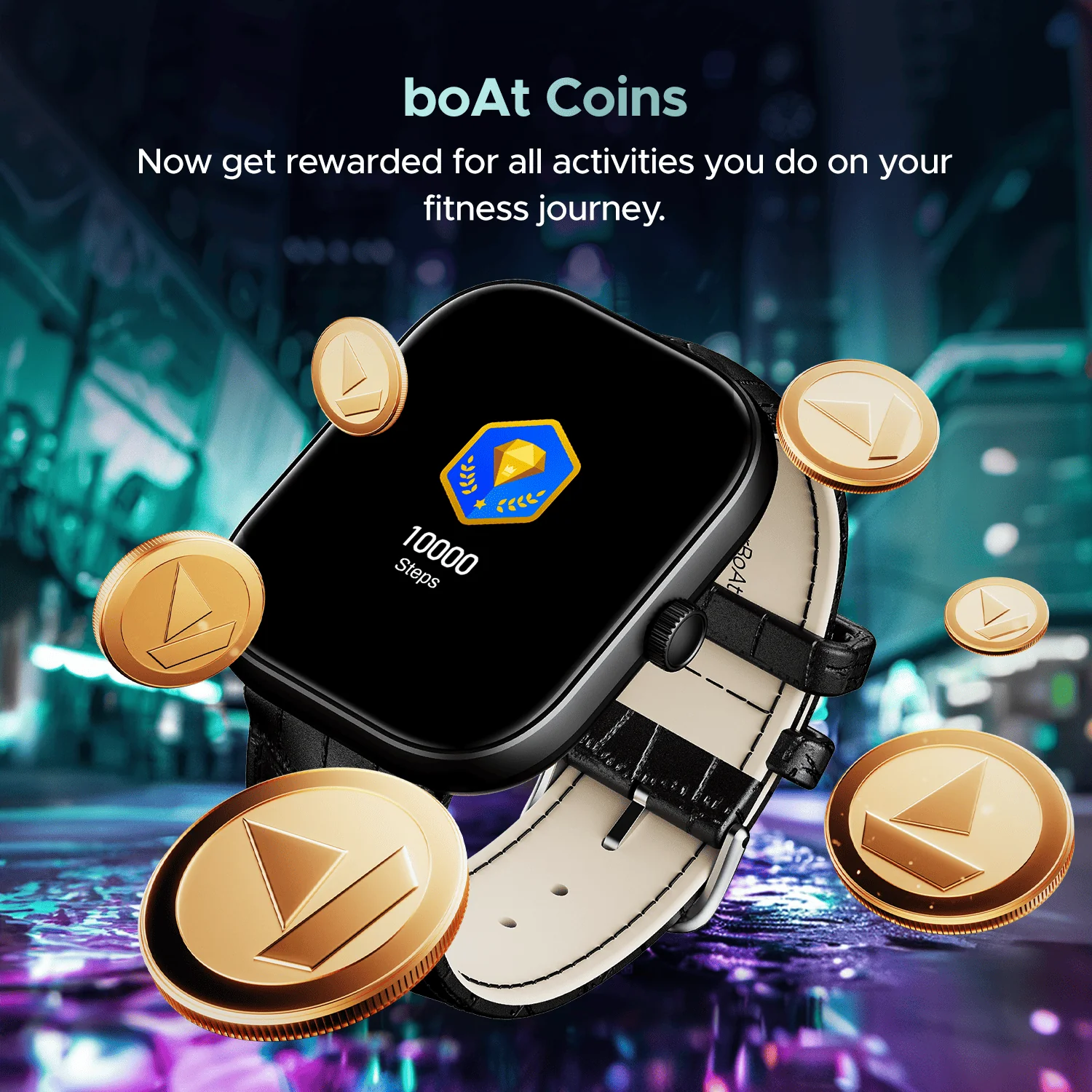 boAt Wave Sigma 3 | Smartwatch with 2.01' Display, BT Calling, 700+ Active Modes, Emergency SOS, Live Sports Updates - Image 61