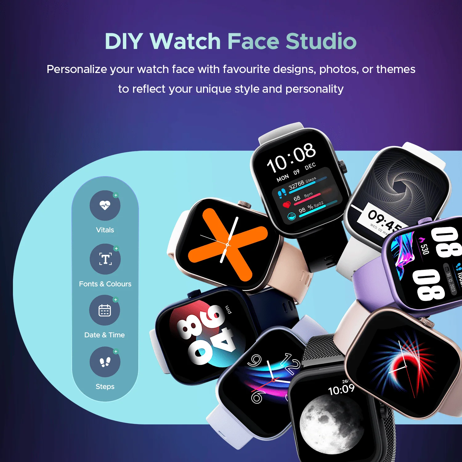 boAt Wave Sigma 3 | Smartwatch with 2.01' Display, BT Calling, 700+ Active Modes, Emergency SOS, Live Sports Updates - Image 62