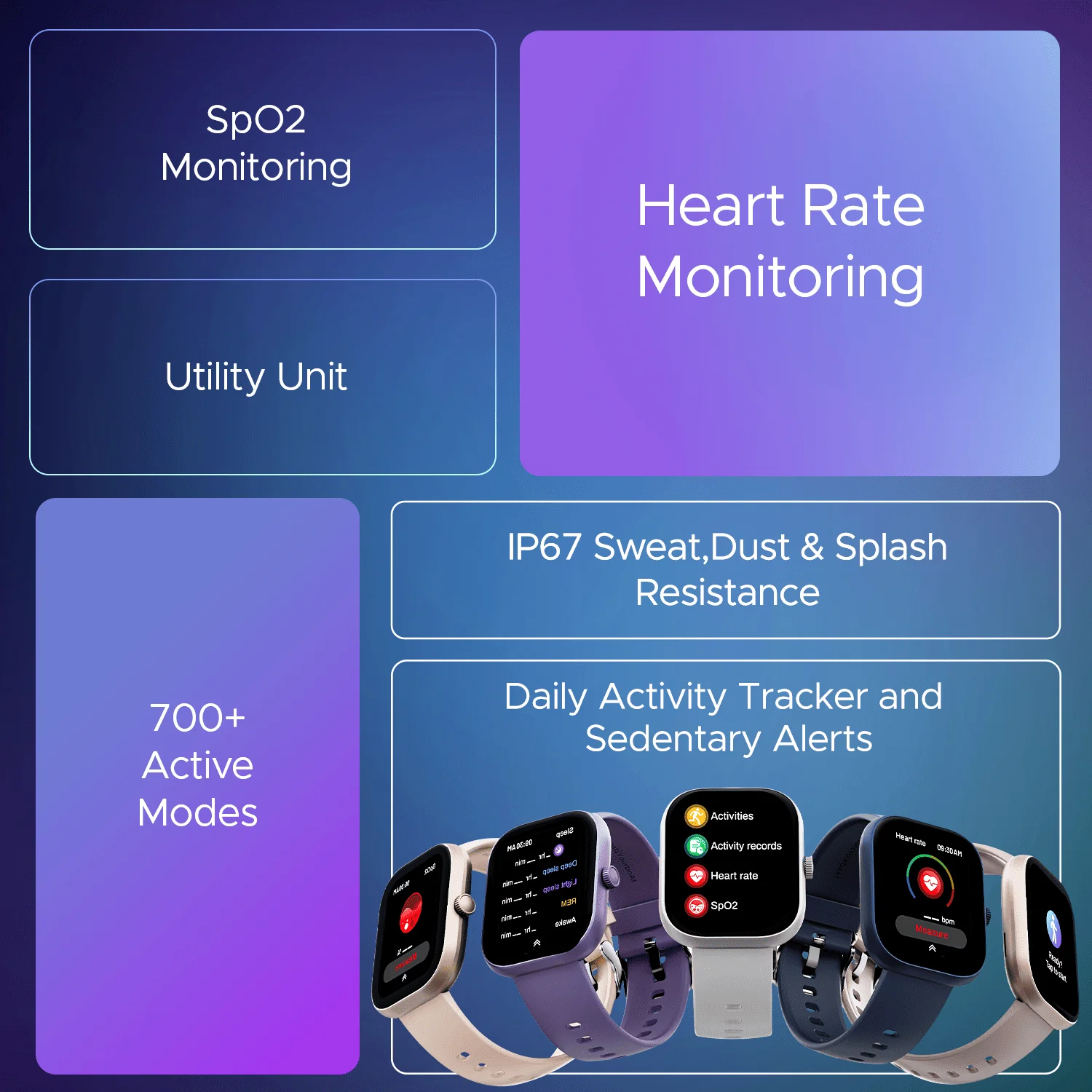 boAt Wave Sigma 3 | Smartwatch with 2.01' Display, BT Calling, 700+ Active Modes, Emergency SOS, Live Sports Updates - Image 66